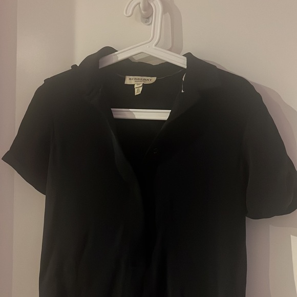 Burberry London Black Silk Dress - Picture 2 of 6